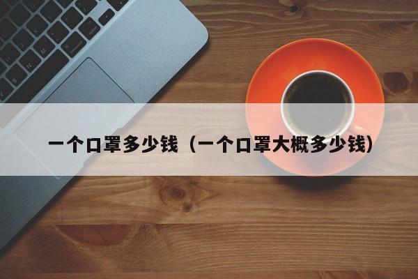 一个口罩多少钱（一个口罩大概多少钱）