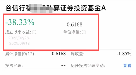 天塌了！越甲的基金又新低了！