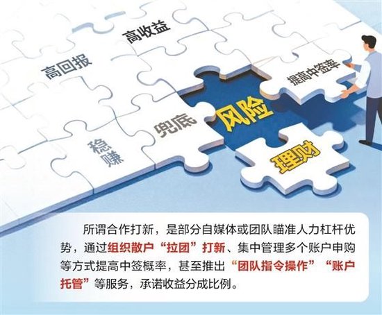 声称亏损兜底收益分成 港股“合作打新”陷阱多